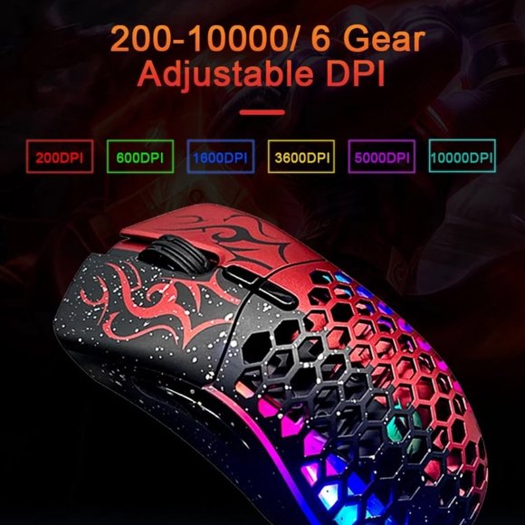 Dual Wireless RGB Pro Gaming Mouse - Wireless - Picture 7 of 10